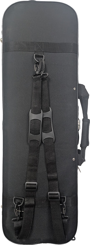 ショルダーストラップ付きバイオリンケース