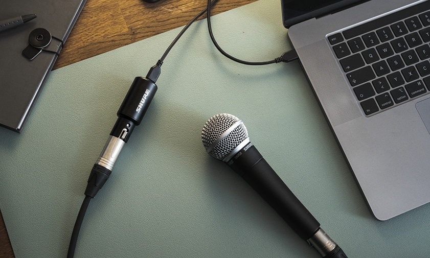 SHURE ( シュア ) MVX2U Gen 2 デジタルオーディオインターフェイス