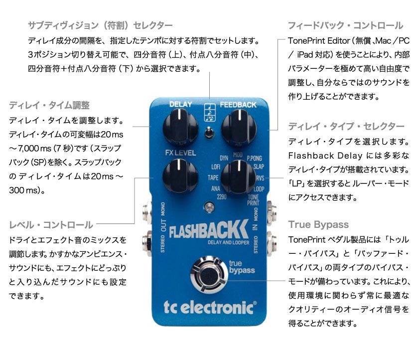 Tc electronic flashback 1 Clearance