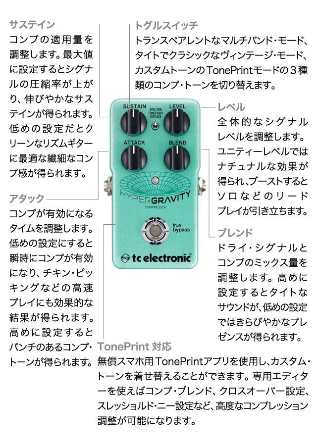 tc electronic HyperGravity COMPRESSOR