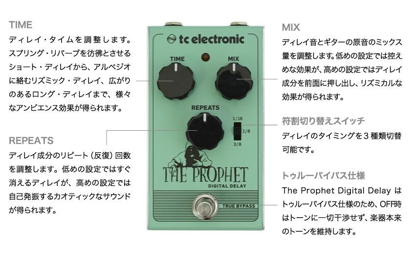 The Prophet Digital Delay 図解1