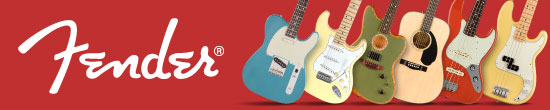 Fenderブランドサイト