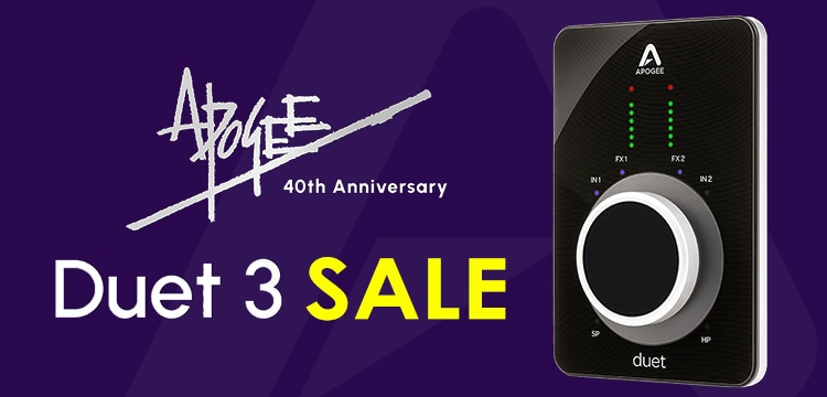 【数量限定】APOGEE 40周年記念セール「Duet3」