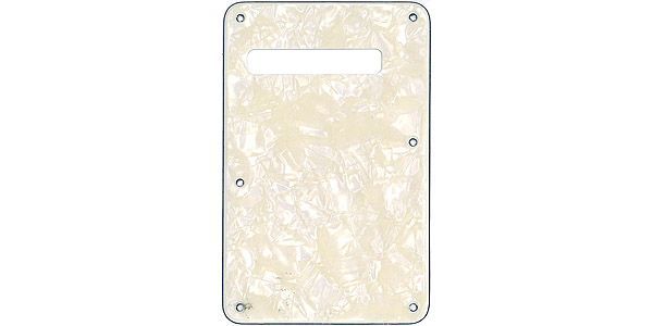 FENDER/STRATOCASTER MODERN-STYLE TREMOLO BACKPLATES WHITE MOT