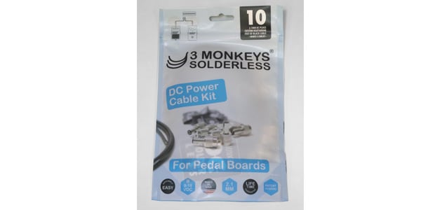 3 Monkeys Solderless / DC Solderless Pedalboard Kit画像2