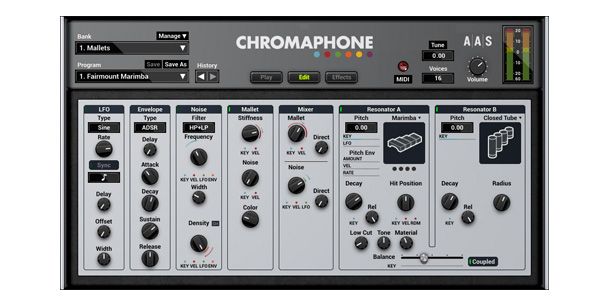APPLIED ACOUSTIC ( アプライドアコースティック )  / Chromaphone 2画像2