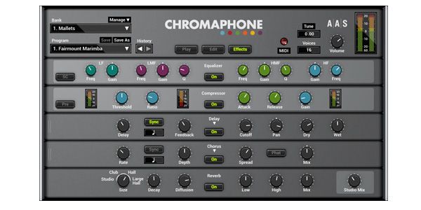 APPLIED ACOUSTIC ( アプライドアコースティック )  / Chromaphone 2画像3