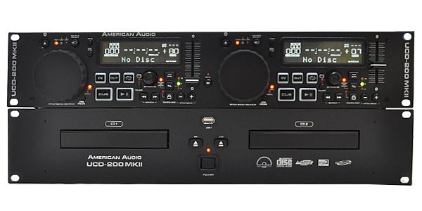 AMERICAN AUDIO/UCD-200MKII　デュアルCDプレーヤー