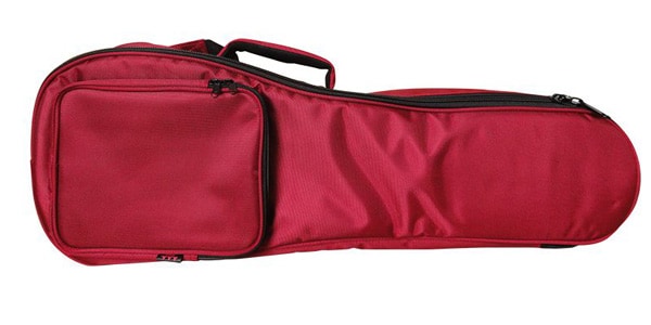 AAA / AC-300BE Flat Mandolin Case Burgundy Red