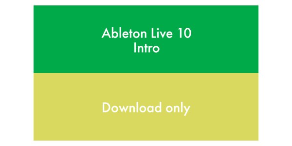 ABLETON ( エイブルトン ) / Live 10 Intro