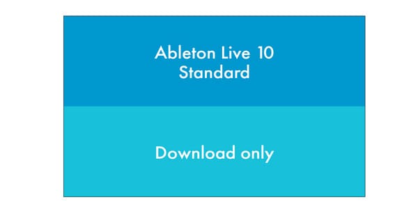 ABLETON/Live 10 Standard, UPG from Live Intro