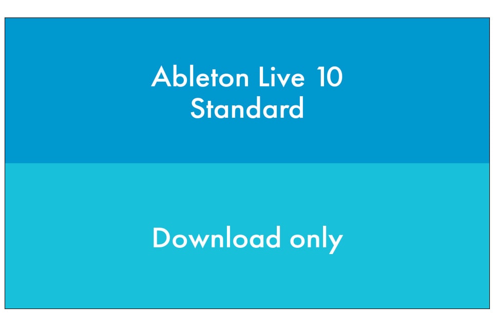 ABLETON/Live 10 Standard, UPG from Live 1-9 Standard