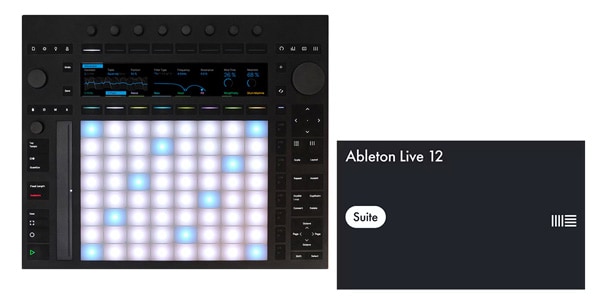 ABLETON / Push 3 Standalone + Live 12 Suiteバンドル