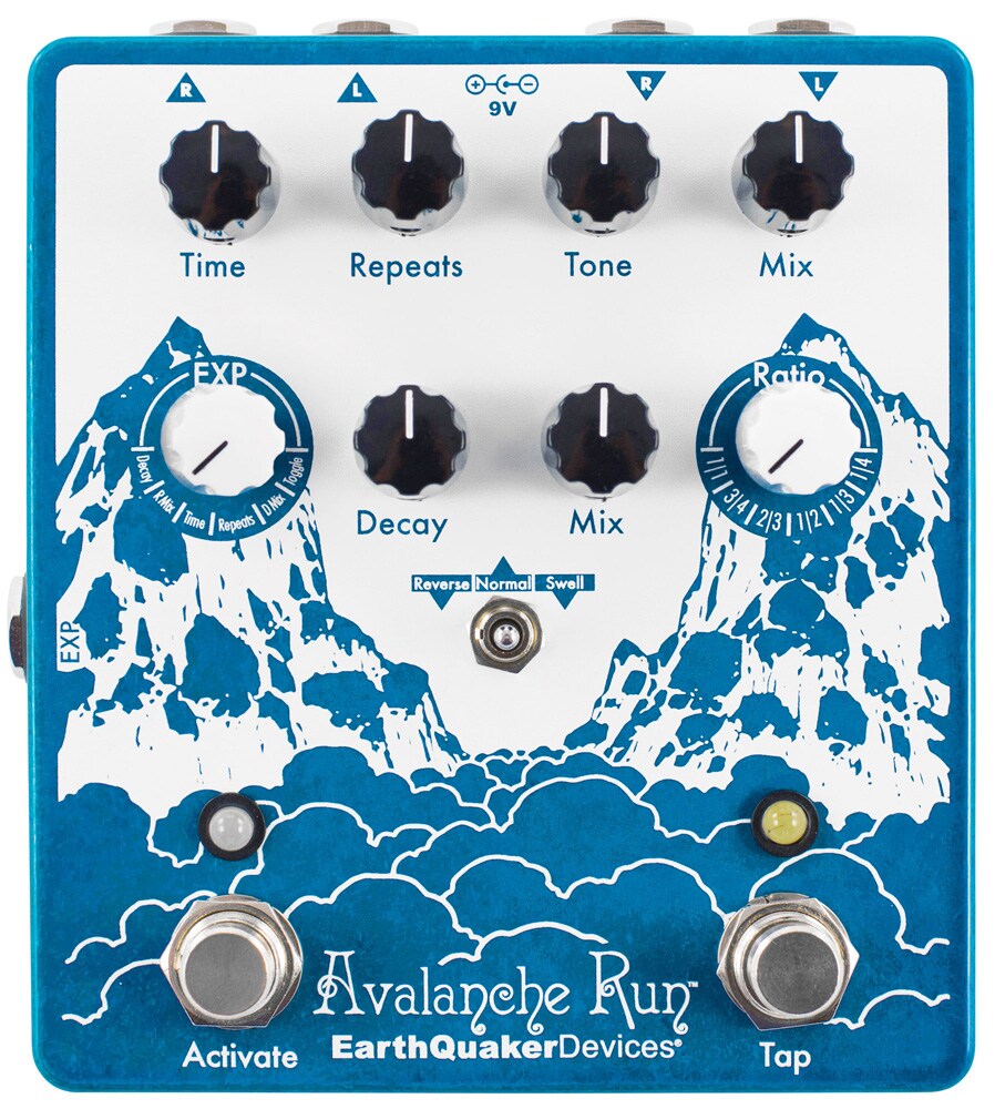 EARTHQUAKER DEVICES/Avalanche Run Stereo Delay & Reverb