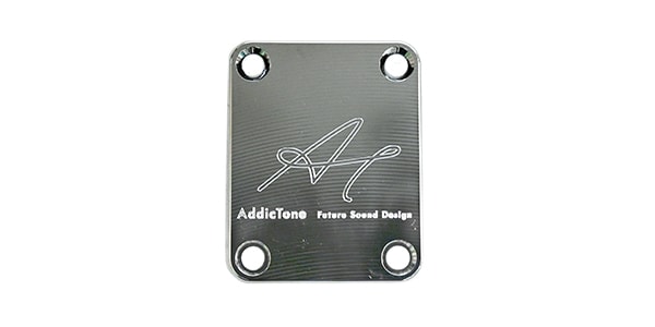 AddicTone / NV Neck Joint Plate (Vintage Style) with logo