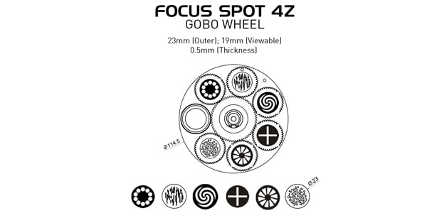 AMERICAN DJ ( アメリカンディージェイ )  / FOCUS SPOT 4Z PEARL ムービングヘッド画像8