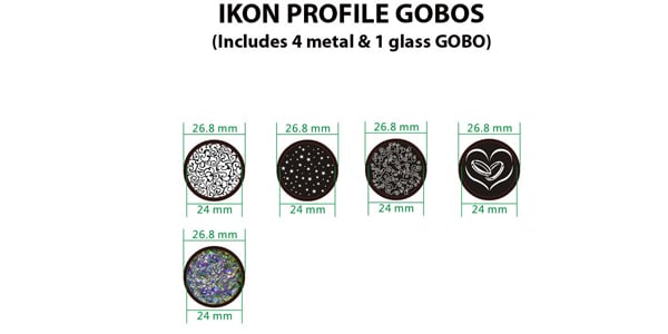 AMERICAN DJ ( アメリカンディージェイ ) IKON PROFILE ゴボ