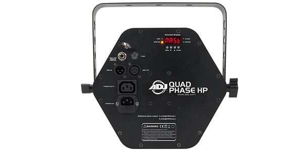 4DMXチャンネルADJ QUAD PHASE HP＋専用コントローラー（新品SDC12）セット