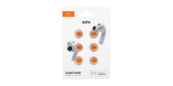 ADV. (ADVANCED) ( エーディーブイ )  / Eartune Fidelity UF-A3 L Orange