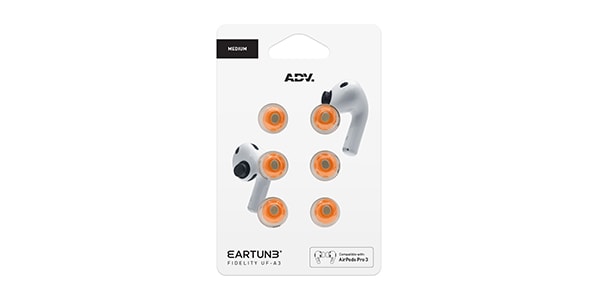 ADV. (ADVANCED) ( エーディーブイ )  / Eartune Fidelity UF-A3 M Orange