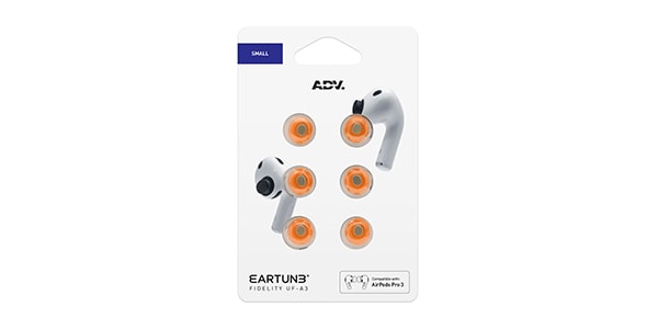ADV. (ADVANCED) ( エーディーブイ )  / Eartune Fidelity UF-A3 S Orange