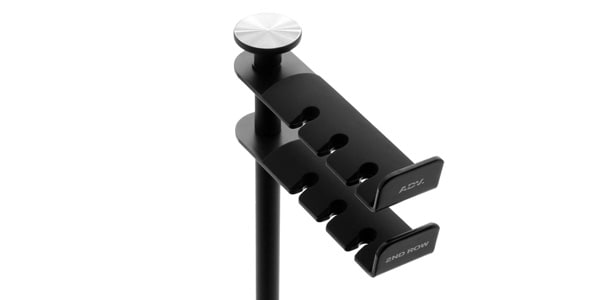 ADV. (ADVANCED) / Dual Stand デュアル・ヘッドホンハンガースタンド ADVSUS3-BLK画像3