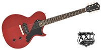 AXL GUITARS AL-1090 USA Bulldog Transparent Red