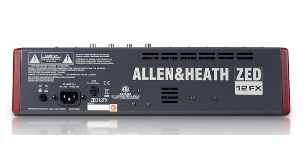 ALLEN&HEATH ZED-12FX アナログミキサー-