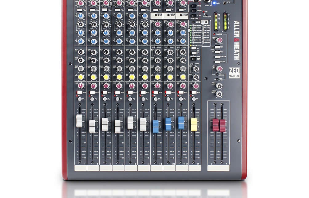 ZED-12FX アナログミキサー エフェクト搭載