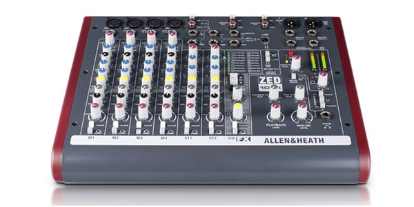 【希少・美品】ALLEN\u0026HEATH コンパクト ミキサー ZED-10FX