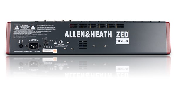 ALLEN\u0026HEATH ZED-16FX アナログミキサー