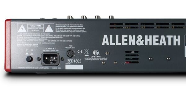 ALLEN&HEATH ( アレンアンドヒース ) ZED-18 アナログミキサー ALLEN&HEATH ( アレンアンドヒース ) ZED-18 アナログミキサー