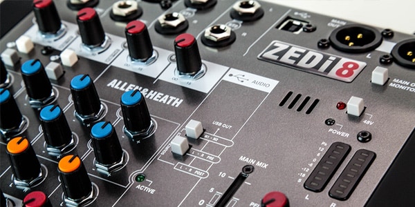 ALLEN&HEATH ( アレンアンドヒース ) ZEDi-8 アナログミキサー