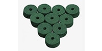 AHEAD / All NATURAL WOOL FELTS グリーン (10個入り)
