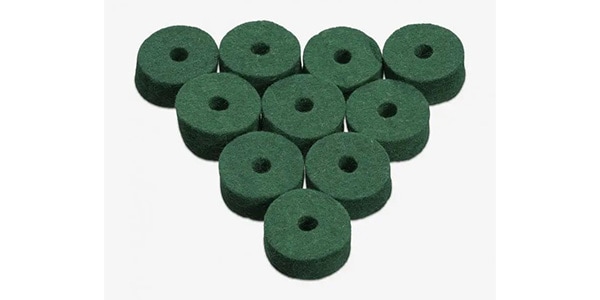 AHEAD / All Natural Wool Felts Green (10 count)