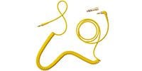 AIAIAI C09 Coiled w/adaptor yellow 4mm 1.5m