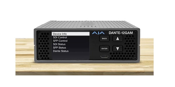 AJA Video Systems ( エージェーエー・ビデオ・システムズ )  / DANTE-12GAM