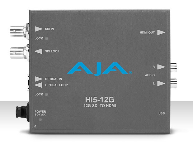 /Hi5-12G　4K HDR 対応コンバーター12G-SDI→HDMI 2.0