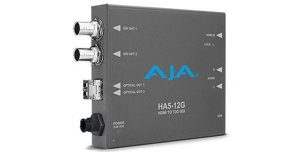 AJA Video Systems / HA5-12G HDMI 2.0 → 12G-SDI コンバーター画像2