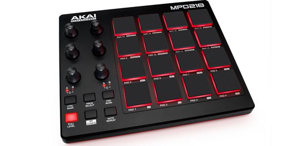 AKAI MPD218 MIDIパッド フィンガードラム