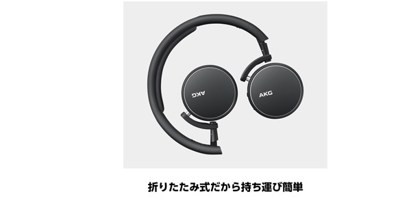 AKG / Y400BT ブラック【AKGY400BTBLK GP-Y400HAHHAAA】画像5