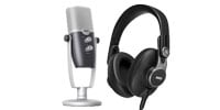 AKG / Ara USB Microphone + K371 Closed Headphone Set