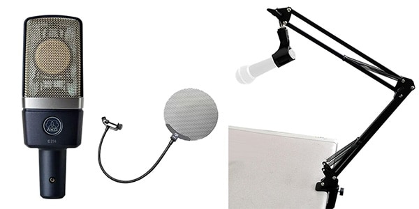 AKG ( アーカーゲー )  / C214 + PGM4 + CDA5B セット