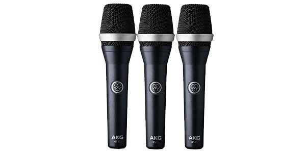 AKG ( アーカーゲー ) D5C ダイナミックマイク 3本セット 送料無料 