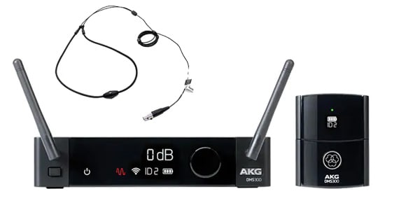 AKG/DMS300 CM2Nブラックセット　ネックレスマイク