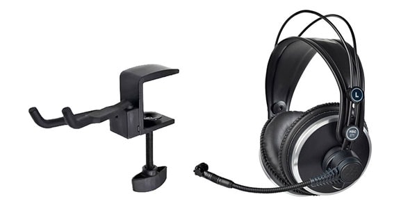 AKG ( アーカーゲー ) HSC271 CHH20ヘッドホンハンガーセット 送料無料