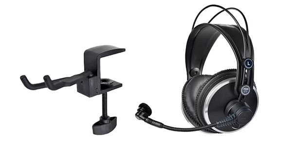 AKG ( アーカーゲー ) HSD271 CHH20ヘッドホンハンガーセット 送料無料