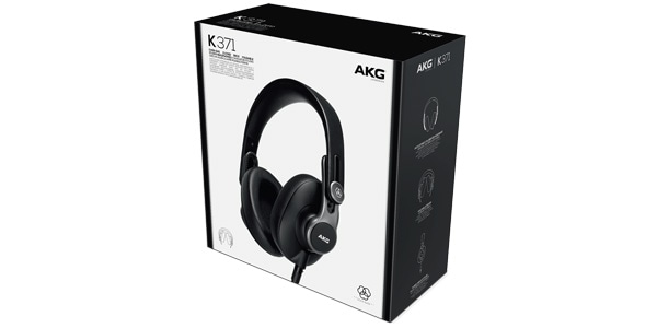 オーディオ機器AKG K371 密閉型モニターヘッドホン　新品