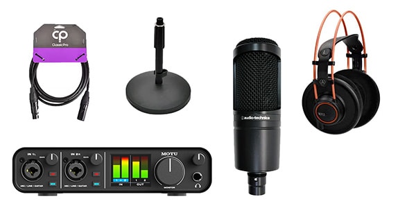 AKG / K712PRO × AT2020 × M2 Home Recording Standard Set