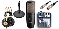 AKG / P420 ＋ K92 ＋ Notepad-5 配信フルセット
